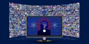 Imagem representando inteligência artificial interpretando imagens
